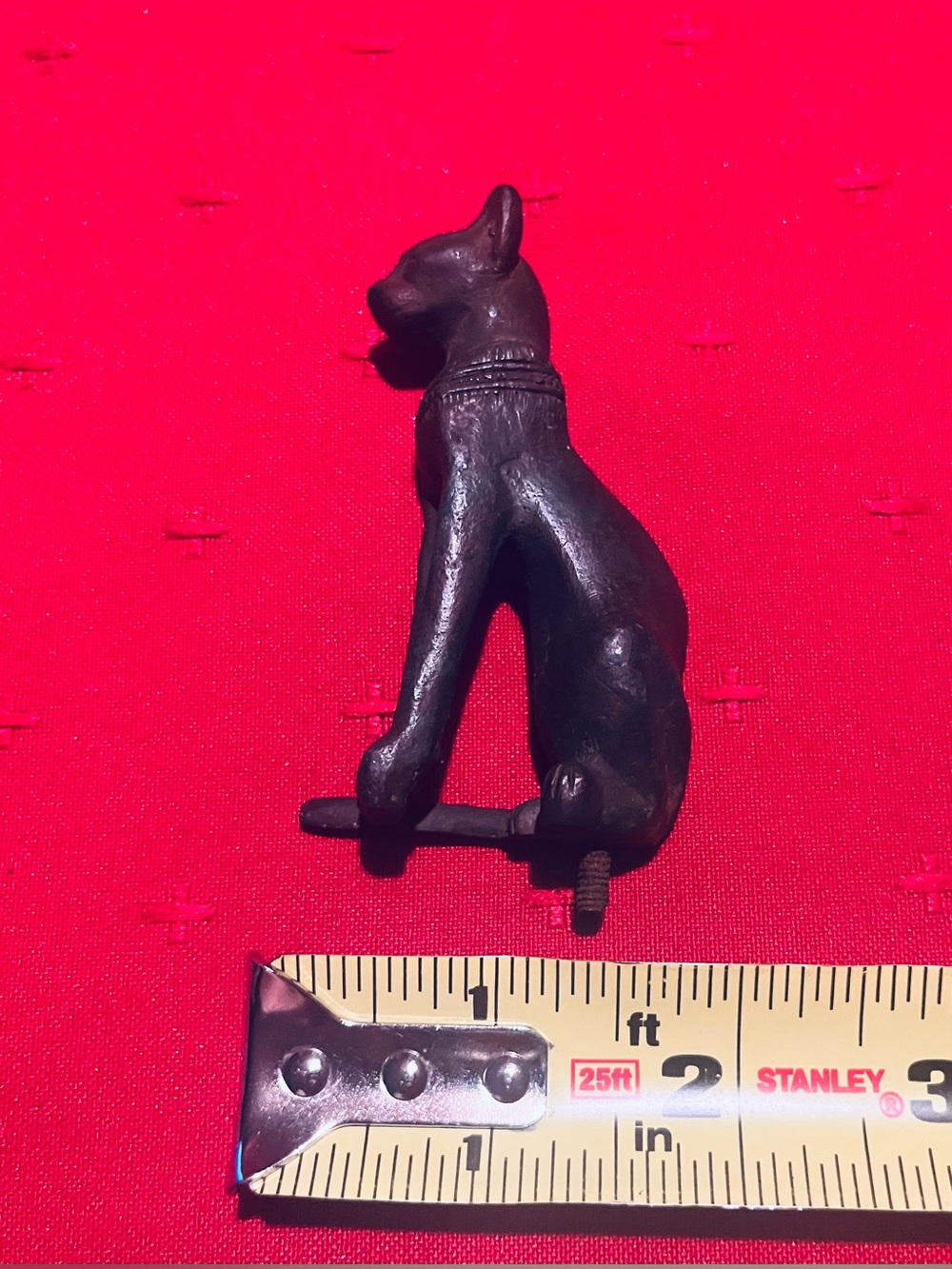 Egyptian Cat Bastet Statue Figurine Bronze - Picture 7 of 7